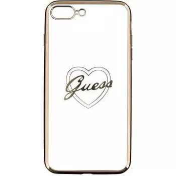 Guess Apple iPhone 7 Plus / 8 Plus Apple Heart TPU puzdro zlatá