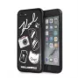 Karl Lagerfeld Apple iPhone 7/8/SE2020 Pins tvrdé puzdro čierna