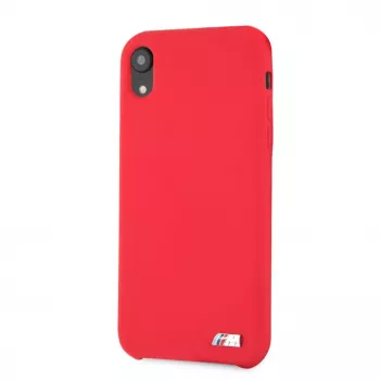 BMW Apple iPhone XR tvrdé puzdro silikónové červená