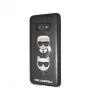 Karl Lagerfeld Samsung Galaxy S10e Karl and Choupette pevné puzdro čierne
