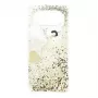 Guess Samsung Galaxy S10e Glitter Hearts kryt zlatá