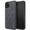 Mercedes-Benz Apple iPhone 11 Pro Max Quilted pravá koža zadný kryt modrá