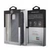 Mercedes-Benz Apple iPhone 11 Pro Max Quilted pravá koža zadný kryt modrá