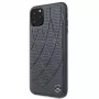 Mercedes-Benz Apple iPhone 11 Pro Max Quilted pravá koža zadný kryt modrá