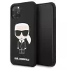 Karl Lagerfeld Apple iPhone 11 Pro Iconic silikónový kryt čierna
