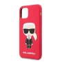 Karl Lagerfeld Iconic kryt tela pre Apple iPhone 11 Pro - červený