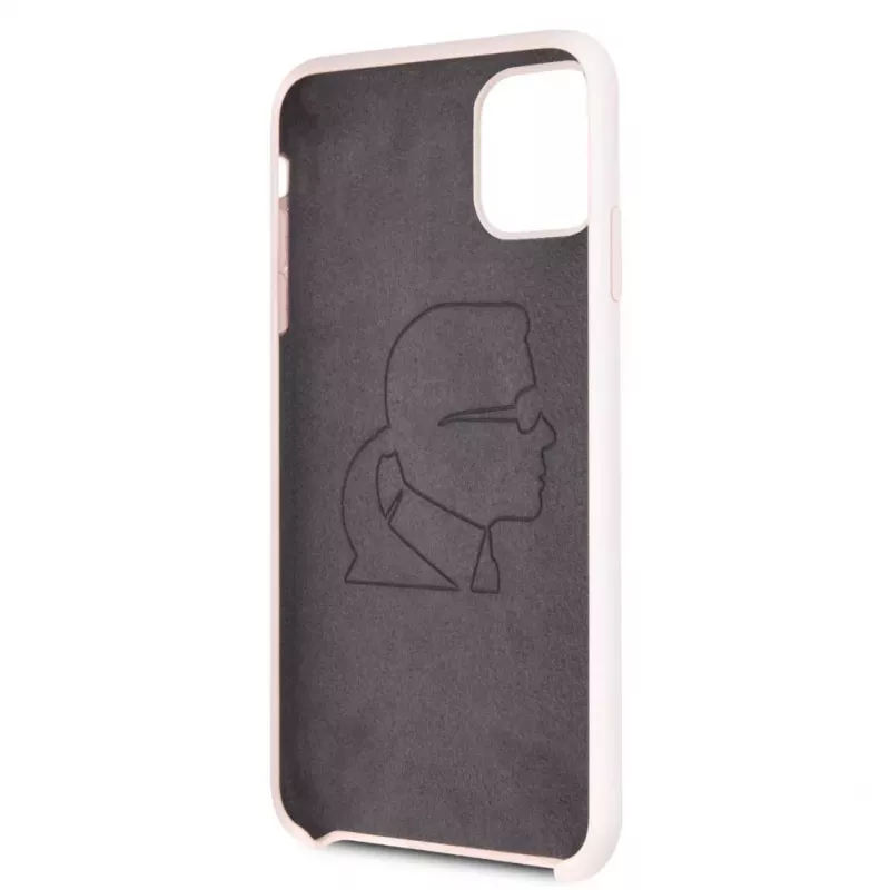 Karl Lagerfeld Apple iPhone 11 Pro Max silikónový Fullbody Ikonic ružová