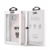 Karl Lagerfeld Apple iPhone 11 Pro Max silikónový Fullbody Ikonic ružová