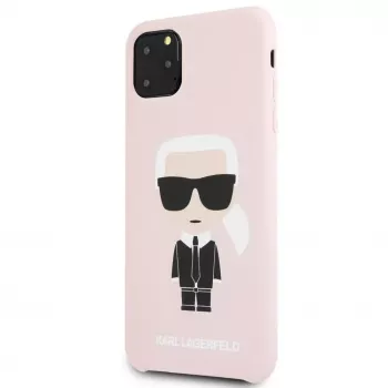 Karl Lagerfeld Apple iPhone 11 Pro Max silikónový Fullbody Ikonic ružová