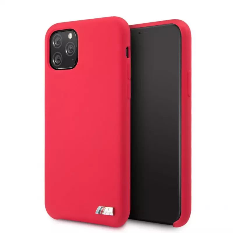 BMW Apple iPhone 11 Pro tvrdé puzdro silikónové červená