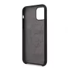 Karl Lagerfeld Apple iPhone 11 Pro Silikon Ikonik White Outline čierny zadný kryt
