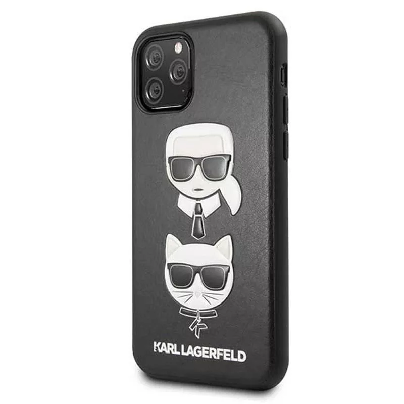 Karl Lagerfeld Apple iPhone 11 Pro Karl Lagerfeld and Choupette kryt čierny