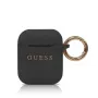 Guess silikónové puzdro pre AirPods 1/2 čierna