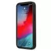 Guess GUHCP12SVSATMLRE Saffiano pevné puzdro pre Apple iPhone 12 Mini - červená