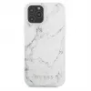 Guess Apple iPhone 12/12 Pro PC/TPU Marble kryt biela