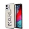 Karl Lagerfeld iPhone 12 mini 5.4'' Liquid Glitter Multi Mirror kryt strieborná