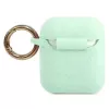 Guess AirPods Pro Glitter silikónové puzdro zelená