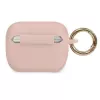 Guess AirPods Pro Triangle silikónové puzdro ružová