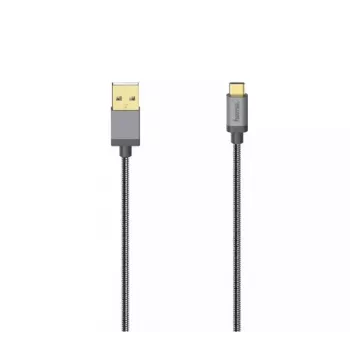 Hama USB 2.0 kábel USB-A na USB-C 0,75 m čierny