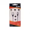 BULLET Lightning na USB-A kábel 1m, 2,4A biely