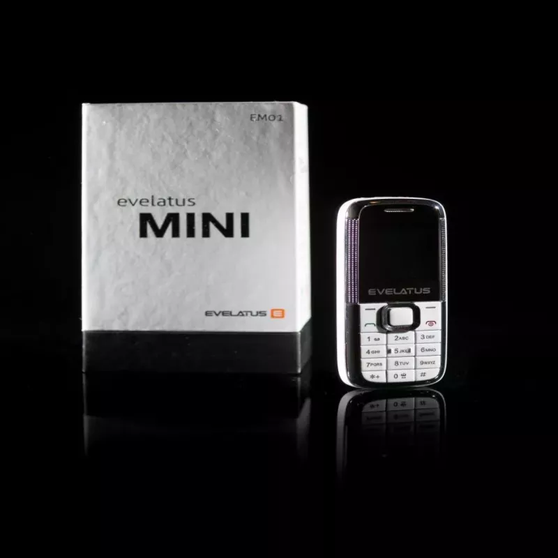 Evelatus Mini DS (EM01) prenosný Bluetooth reproduktor biely