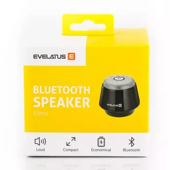 Evelatus Bluetooth reproduktor ESP01 čierny