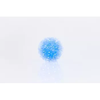 iLike Bumba ar puķēm RS-208 50LED D-11cm modrá