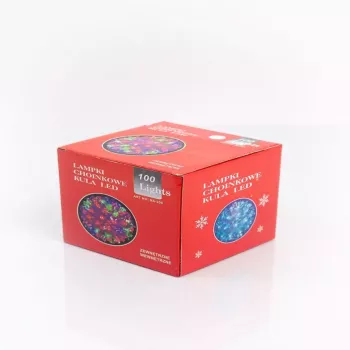 iLike Bumba ar puķēm RS-209 100LED D-14cm Multi Color