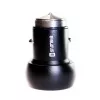 Evelatus EC7DC01 nabíjačka do auta 3.1A 2 USB porty s nerezovým núdzovým nástrojom čierna