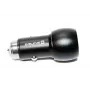 Evelatus EC7DC01 nabíjačka do auta 3.1A 2 USB porty s nerezovým núdzovým nástrojom čierna
