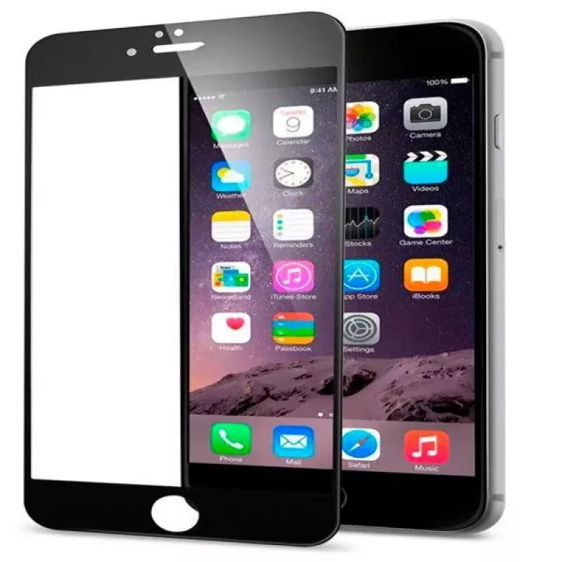 EVELATUS Apple iPhone 6/6s 2.5D Full Cover Japan Glue Glass Anti-Static čierna