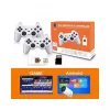 GameBox HY00 64bit Retro 20K Game 4K HDMI Stick konzola / Android Box s 2x bezdrôtovými ovládačmi biela