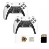 GameBox HY01 64-bit Retro 20K Game 4K HDMI Stick konzola / Android Box s 2 bezdrôtovými ovládačmi biela