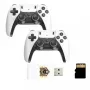 GameBox HY01 64-bit Retro 20K Game 4K HDMI Stick konzola / Android Box s 2 bezdrôtovými ovládačmi biela
