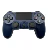 GameBox P4 bezdrôtový vibračný Bluetooth ovládač pre PlayStation 4 / PC / TV / TV Box modrá
