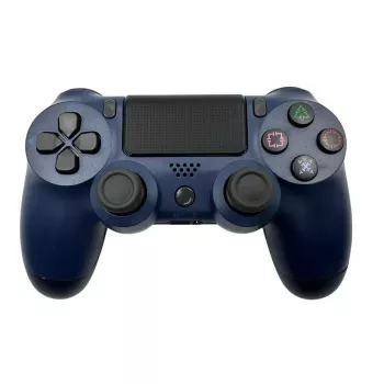 GameBox P4 bezdrôtový vibračný Bluetooth ovládač pre PlayStation 4 / PC / TV / TV Box modrá