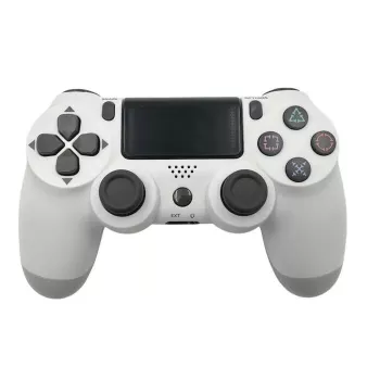 GameBox P4 bezdrôtový vibračný Bluetooth ovládač pre PlayStation 4 / PC / TV / TV Box Camouflage Grey