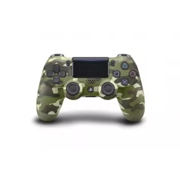 GameBox P4 bezdrôtový vibračný Bluetooth ovládač pre PlayStation 4 / PC / TV / TV Box - Camouflage Green