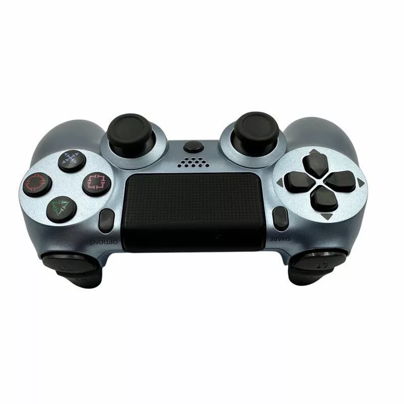 GameBox P4 bezdrôtový vibračný Bluetooth ovládač pre PlayStation 4 / PC / TV / TV Box Blue Pearl