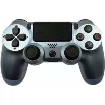 GameBox P4 bezdrôtový vibračný Bluetooth ovládač pre PlayStation 4 / PC / TV / TV Box Blue Pearl