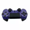 GameBox P4 bezdrôtový vibračný Bluetooth ovládač pre PlayStation 4 / PC / TV / TV Box fialový