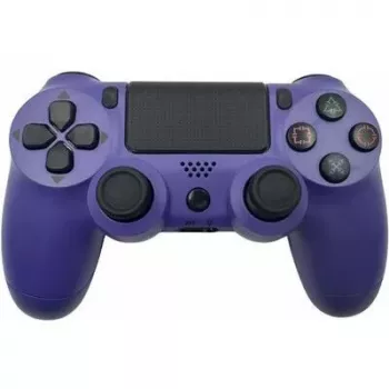 GameBox P4 bezdrôtový vibračný Bluetooth ovládač pre PlayStation 4 / PC / TV / TV Box fialová