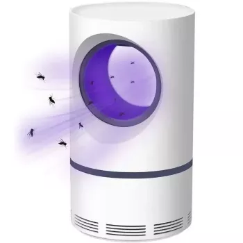 iLike kompaktná cestovná a stolná lampa na hubenie hmyzu 13x22,5 cm napájaná USB káblom 55 cm