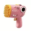iLike Bubble Gun 40-otvorová bublinková pištoľ s držiakom na fľašu pre detské párty v interiéri a hry vonku