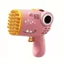 iLike Bubble Gun 40-otvorová bublinková pištoľ s držiakom na fľašu pre detské párty v interiéri a hry vonku