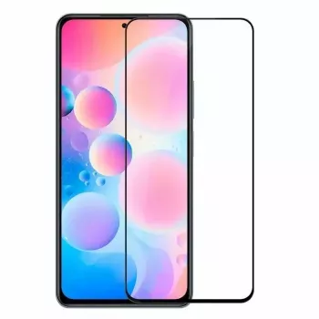 TAKEME Hard Ceramic celoplošný ochranný displej pre Xiaomi Mi 11i / Poco F3 / Redmi K40 - tvrdosť 9H, číro priehľadný, 0,3 mm