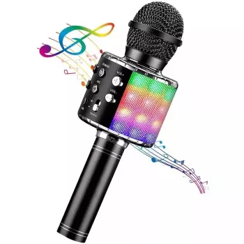 iWear M85 karaoke mikrofón s reproduktorom, Bluetooth, nahrávaním, Micro SD, USB
