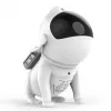 Elight G6 Space Dog nástenný a stropný projektor s efektom Nebula s reproduktorom, Bluetooth aplikáciou a diaľkovým ovládačom, biely