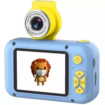CP FL1 Detský HD 1080p skladací objektív Foto- & Video fotoaparát so slotom na MicroSD kartu 2 LCD farebný displej