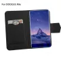 Doogee MIX Flip Cover Case s tvrdeným sklom ochranným displejom – balenie čierna